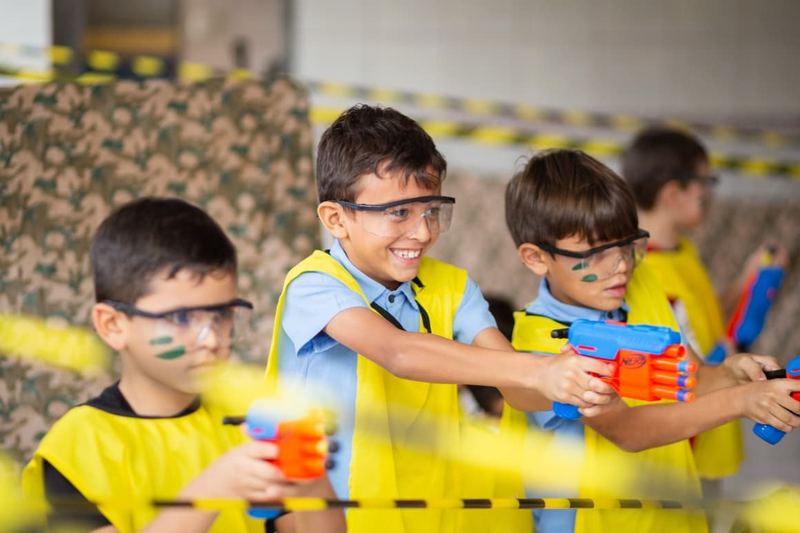 Arena NERF - Clack Boom Animação